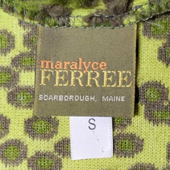 Maralyce Ferree Shag Style Button Front Jacket Size Small Made in USA - Picture 4 of 7